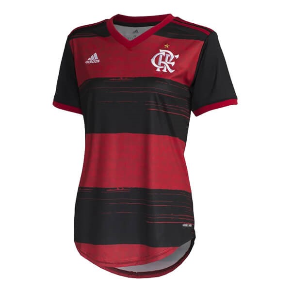 Thailande Maillot Football Flamengo Domicile Femme 2020-21 Rouge Noir